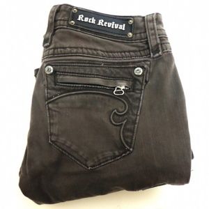 Rock Revival Skye Boot Sage Cargo Stretchy 29/33